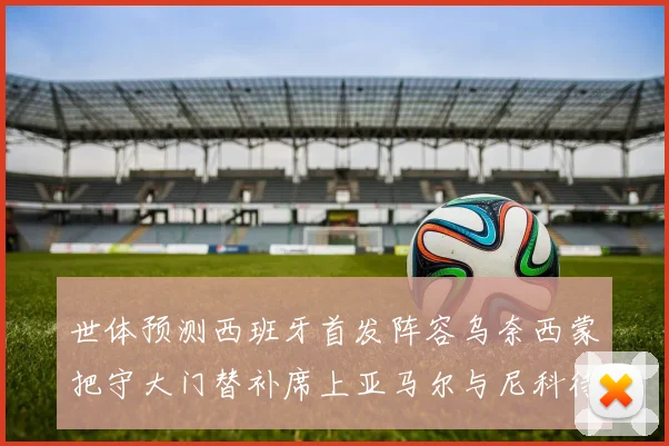 世体预测西班牙首发阵容乌奈西蒙把守大门替补席上亚马尔与尼科待命
